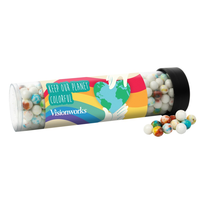 Tube with Mini Jawbreakers