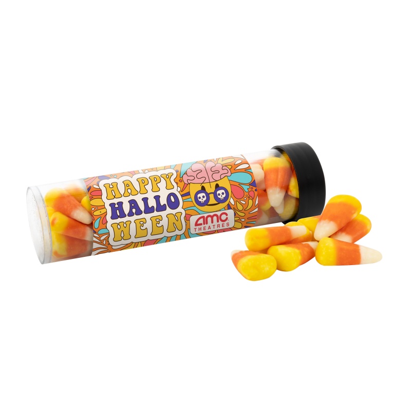 Tube with Candy Corn