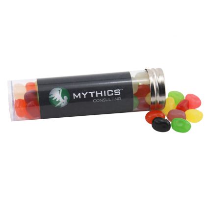 Medium 5" Candy Tube with Assorted Jelly Beans