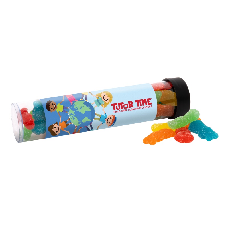 Tube with Sour Patch Kids