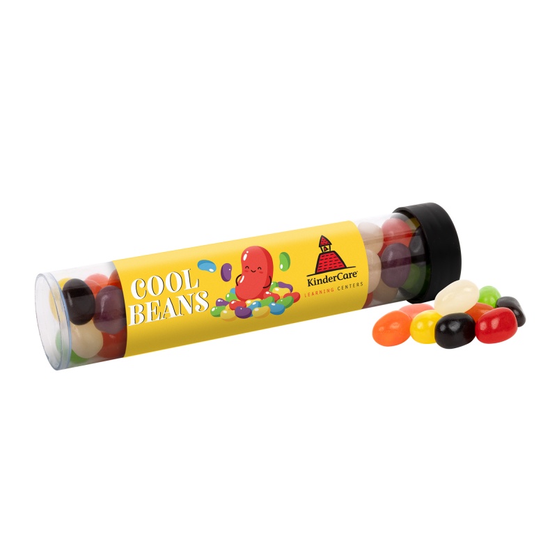 Large 6" Candy Tube with Assorted Jelly Beans