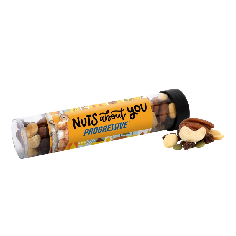 Tube with Trail Mix