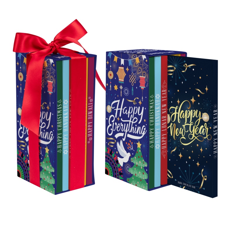 3 oz. Chocolate Bar Bookcase Box